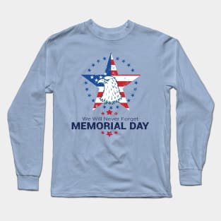 Memorial Day Graphic t shirt for Men Women Youth Long Sleeve T-Shirt